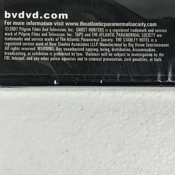 Ghost Hunters Live From The Stanley Hotel Uncut DVD Region 1 CM Punk Jason Grant - Picture 4 of 10